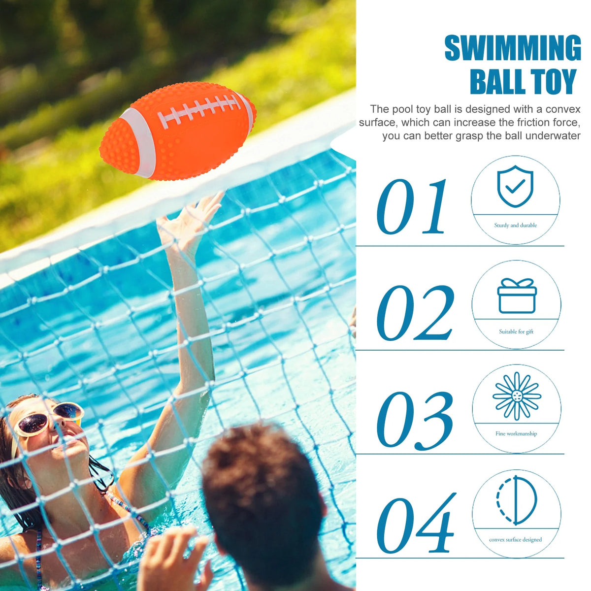 Bright Color Pool Ball Toy A4480