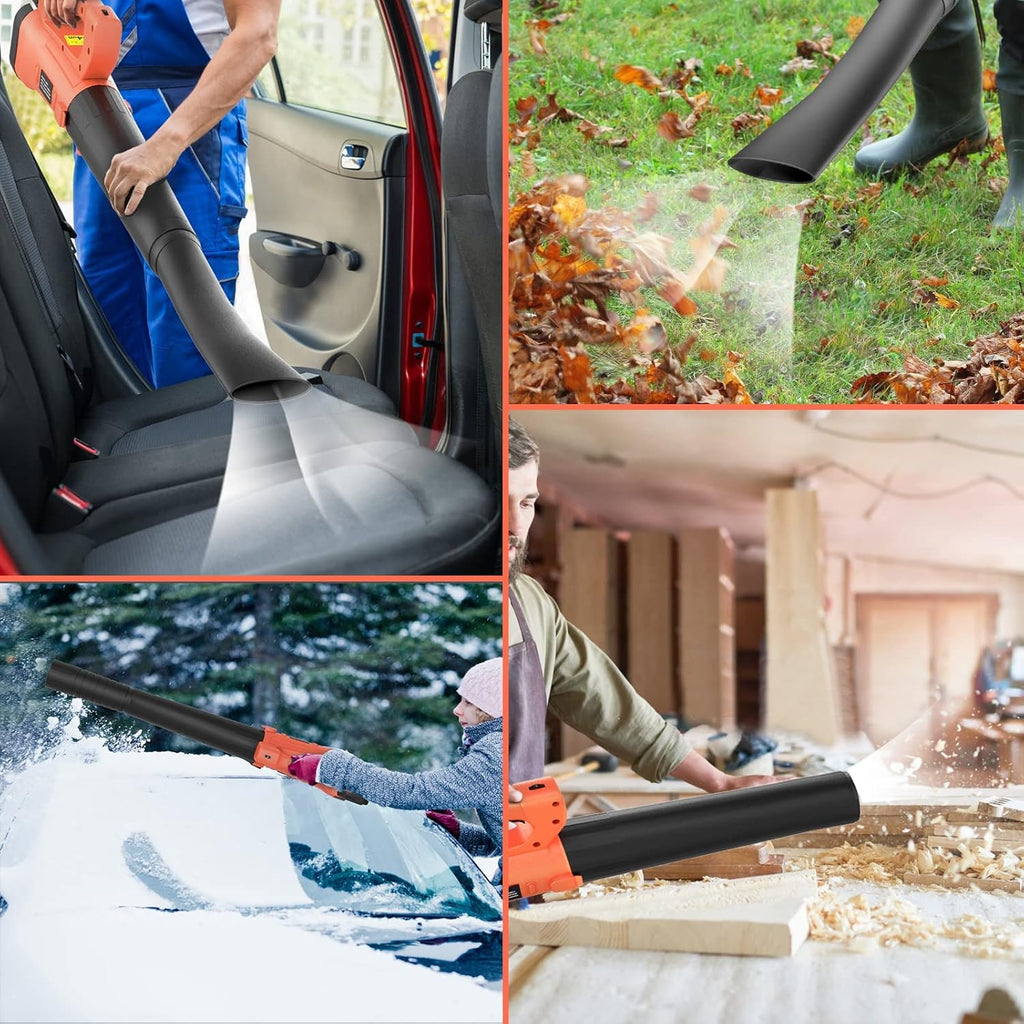 Cordless Leaf Blower with Battery and Charger H45760