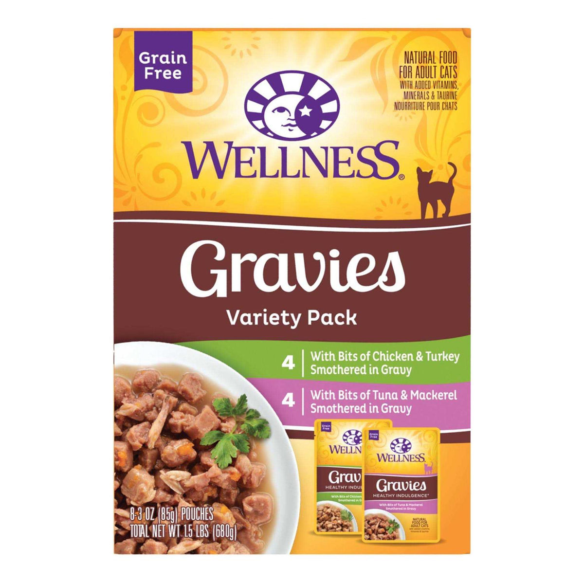 Grain-Free Wet Cat Food Pouch X993213