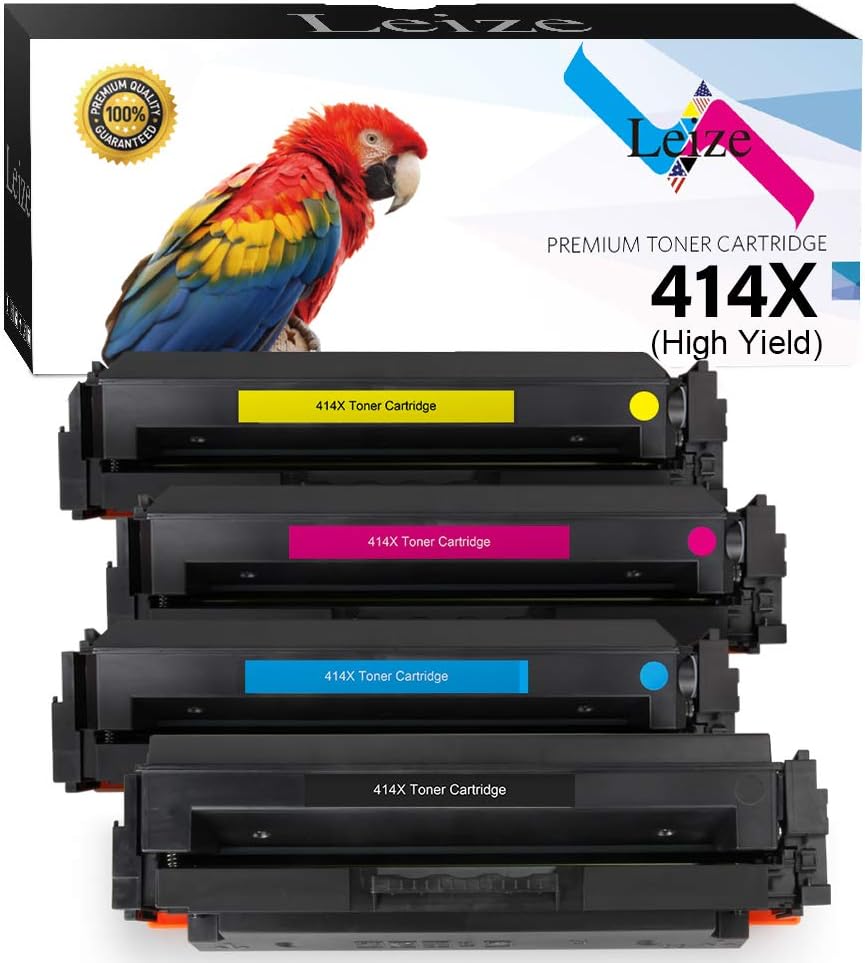 4-Pack High Yield Toner Cartridges for Color LaserJet Pro MFP F7891