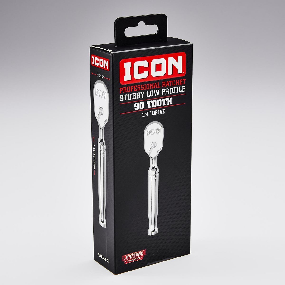 1/4 in. Drive Stubby Low-Profile Ratchet P71274
