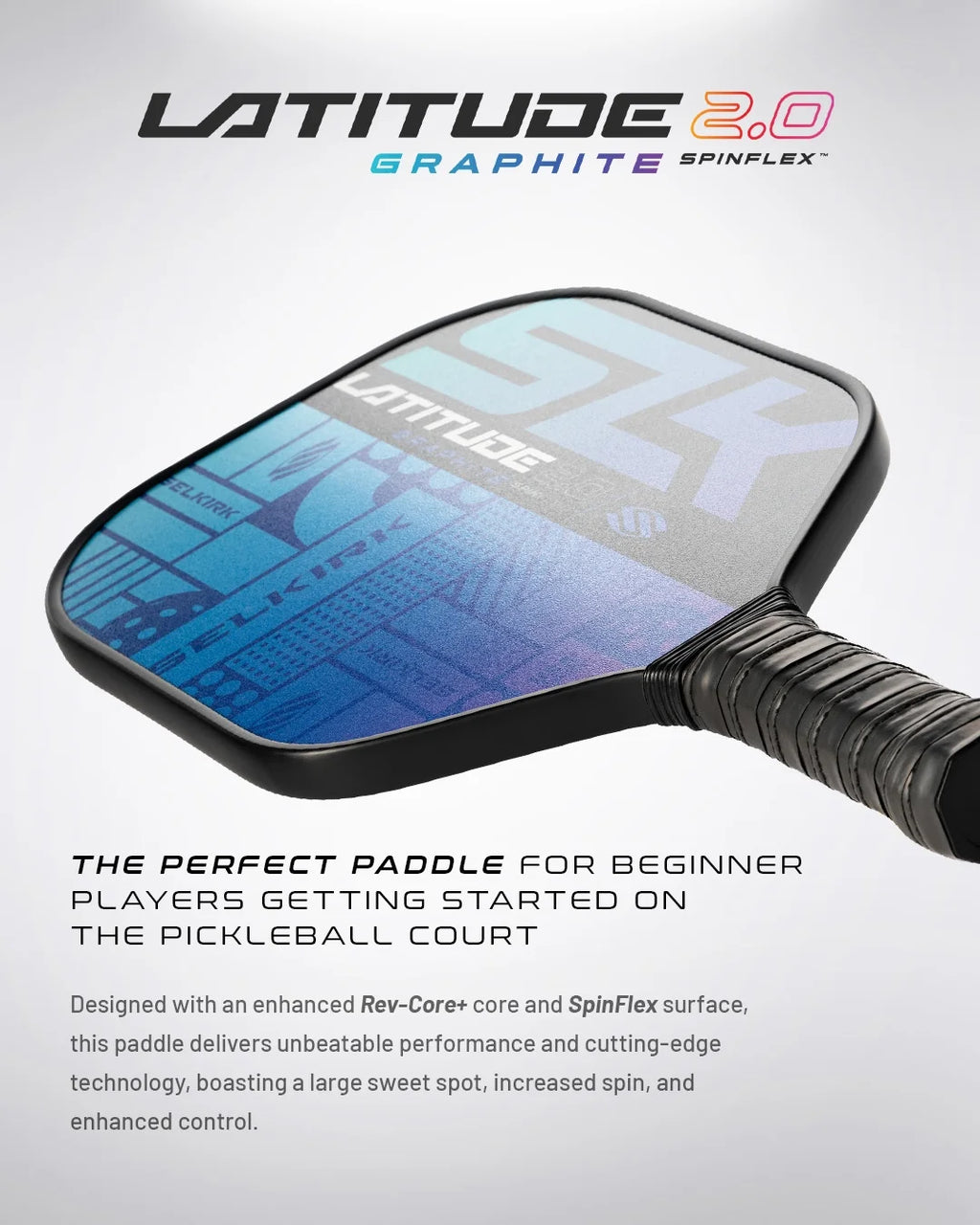 Orange Graphite Pickleball Paddle W9297