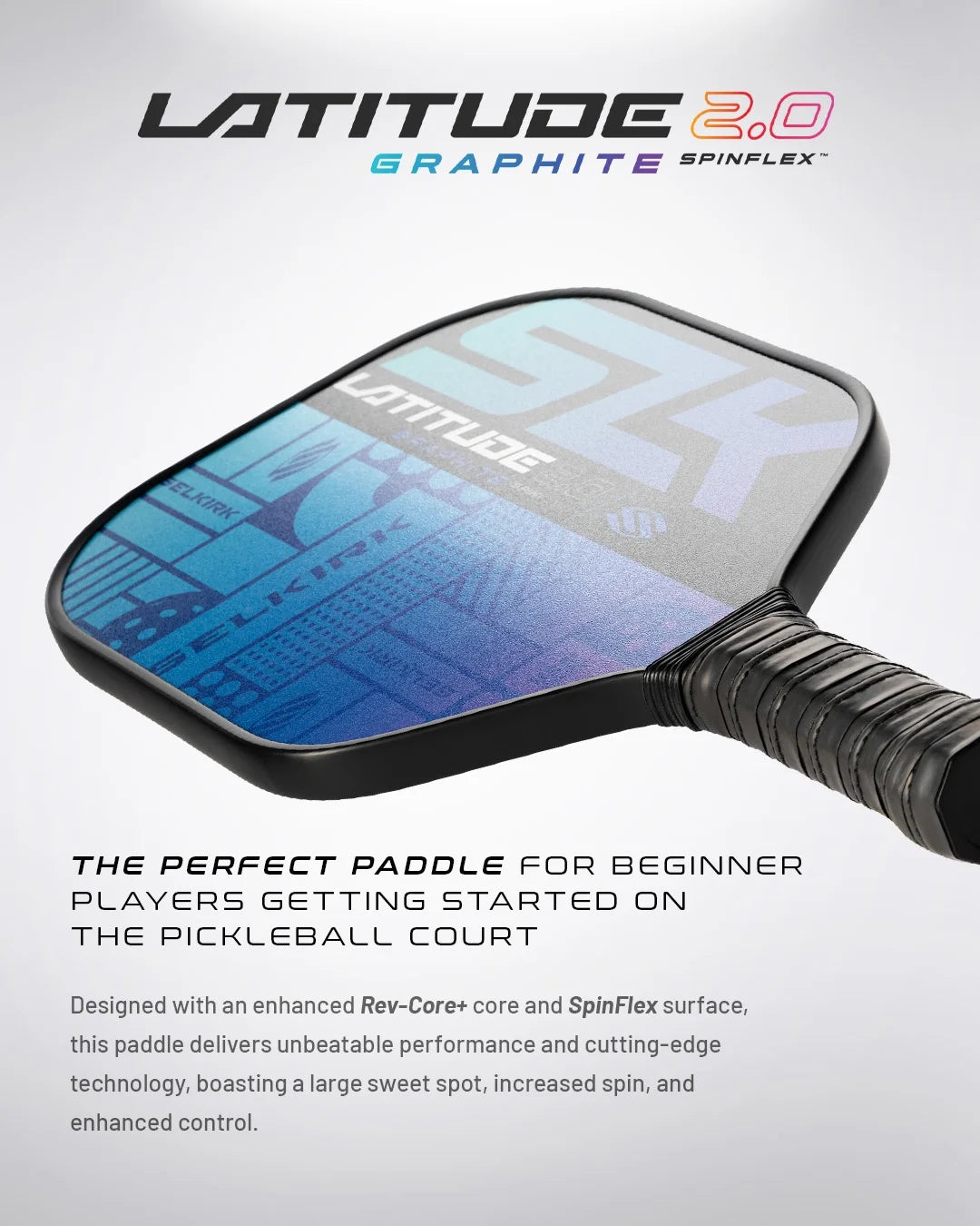 Orange Graphite Pickleball Paddle W9297