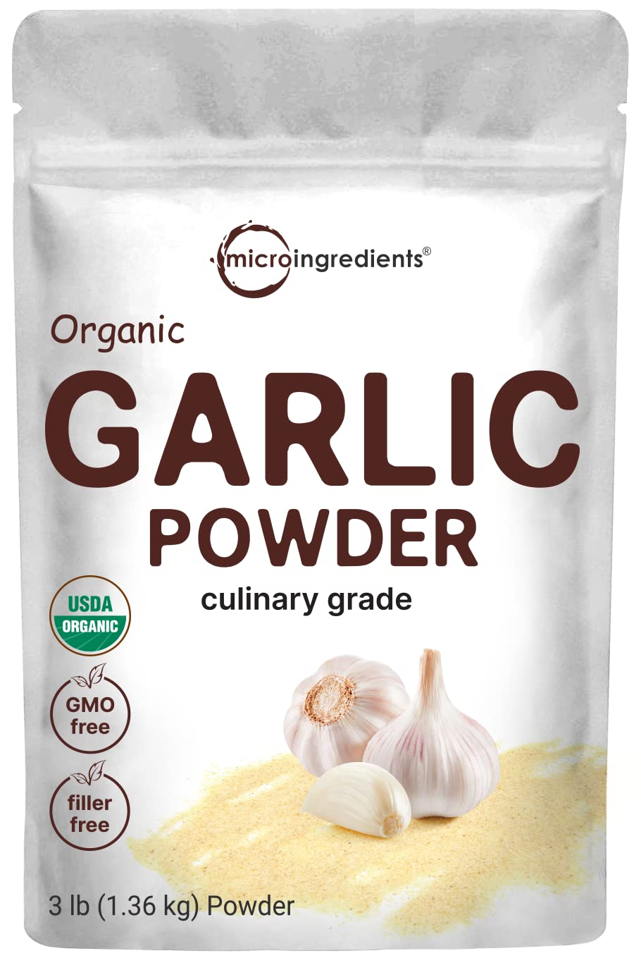 Organic Garlic Powder, 3lbs V62964