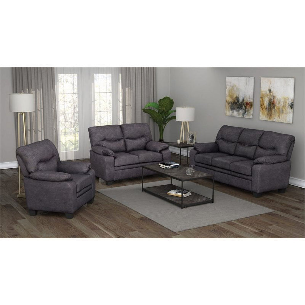 Upholstered Chair and Loveseat S984