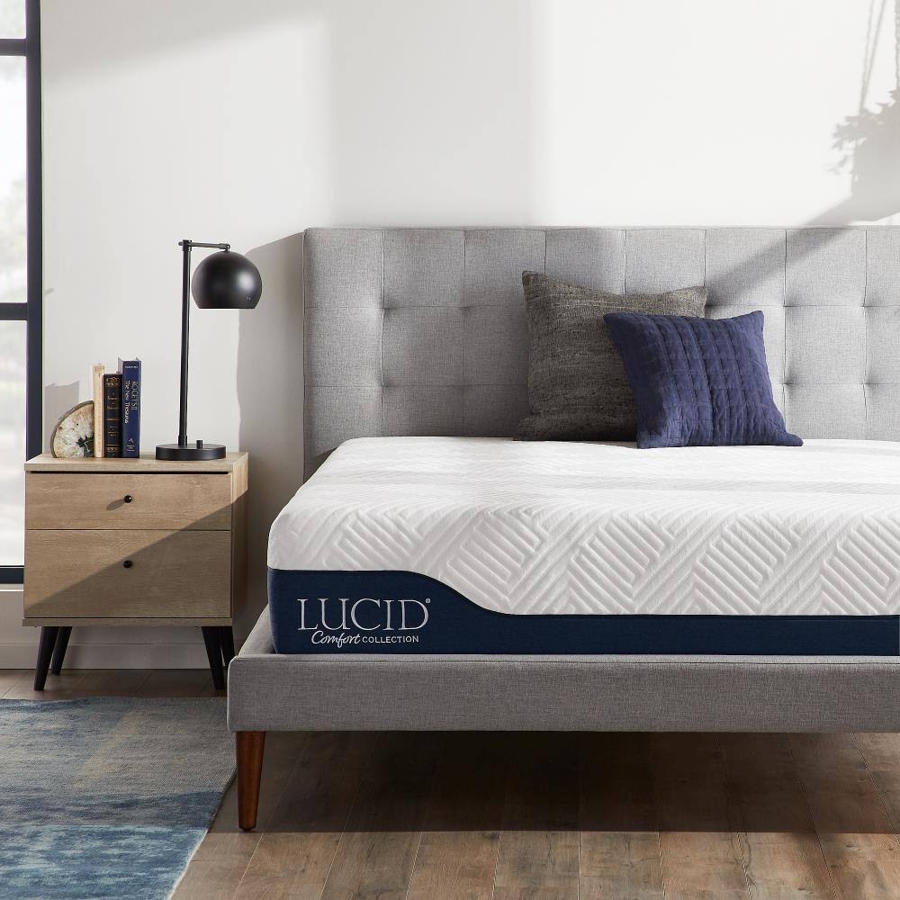 White 12-in Twin Hybrid Mattress M569433