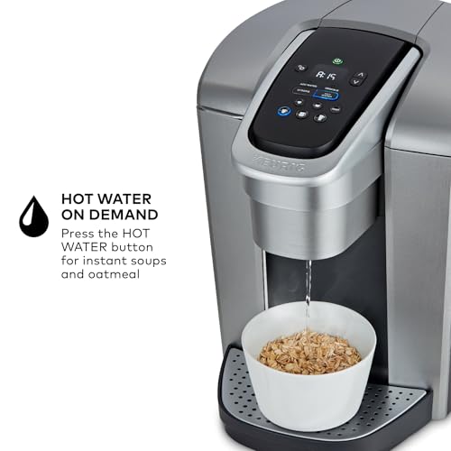Brushed Slate Single Serve K-Cup Pod Coffee Maker N278985