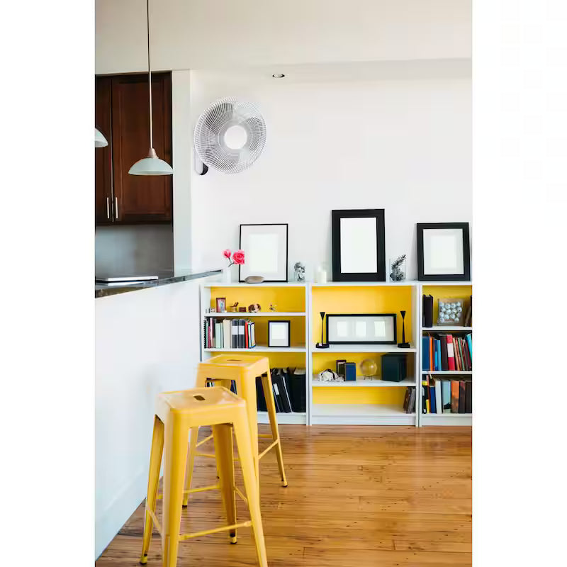 16 in. Indoor Wall Mount Fan with Remote Y776666