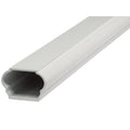 Textured White 6 ft Aluminum Rail Kit with Balusters M9838