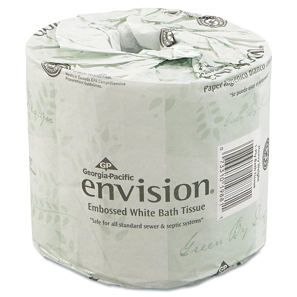 Embossed 1-Ply Bathroom Tissue I1171