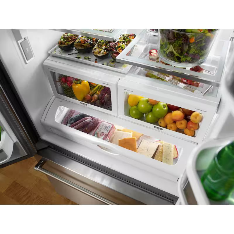21.9 cu. ft. Black Stainless French Door Refrigerator S9957