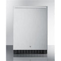 24 in. Outdoor Built-in All Refrigerator with Lock, Stainless Steel P905448