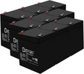 12 Volt 5 AH SLA Battery - Pack of 9 U103017