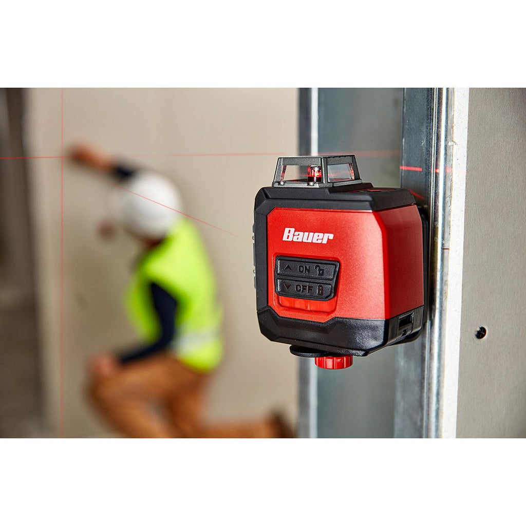 Self-Leveling 360 Horizontal Cross-Line Laser Level W532