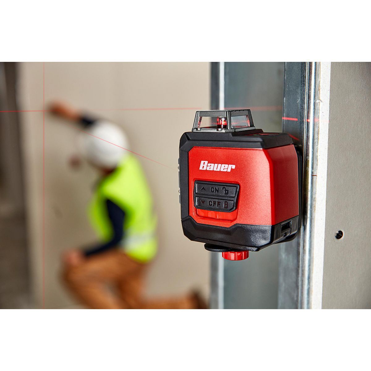 Self-Leveling 360 Horizontal Cross-Line Laser Level W532