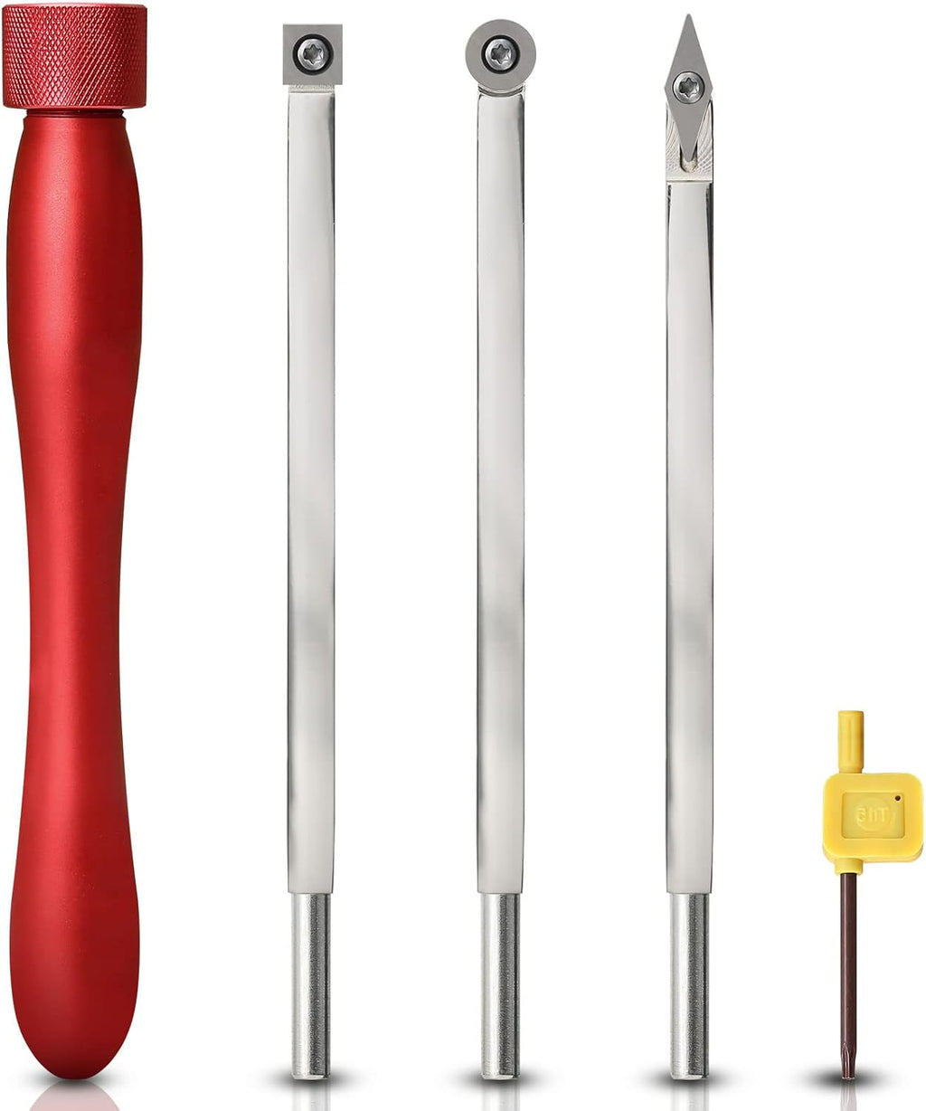 Carbide Wood Lathe Tools Set of 3 V92794
