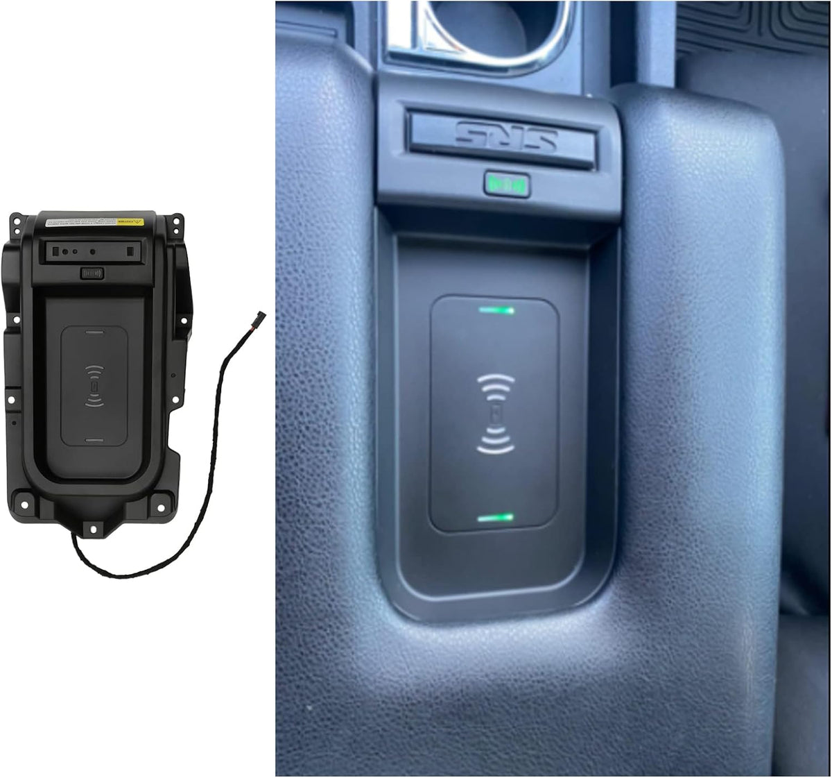 Center Console Wireless Charger Tray for Toyota Tundra K35558