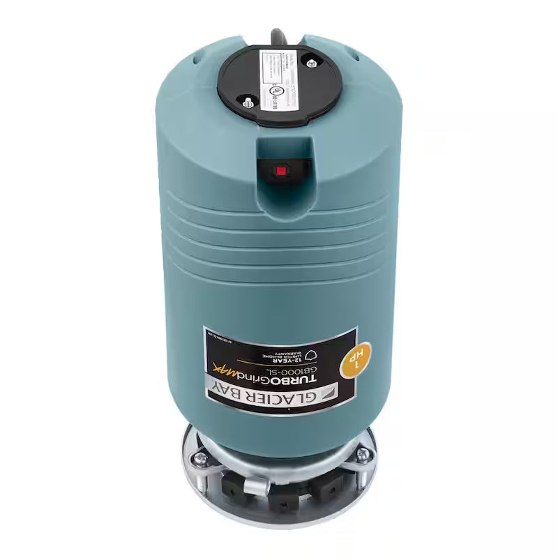 1 hp Continuous Feed Garbage Disposal with Power Cord I981406