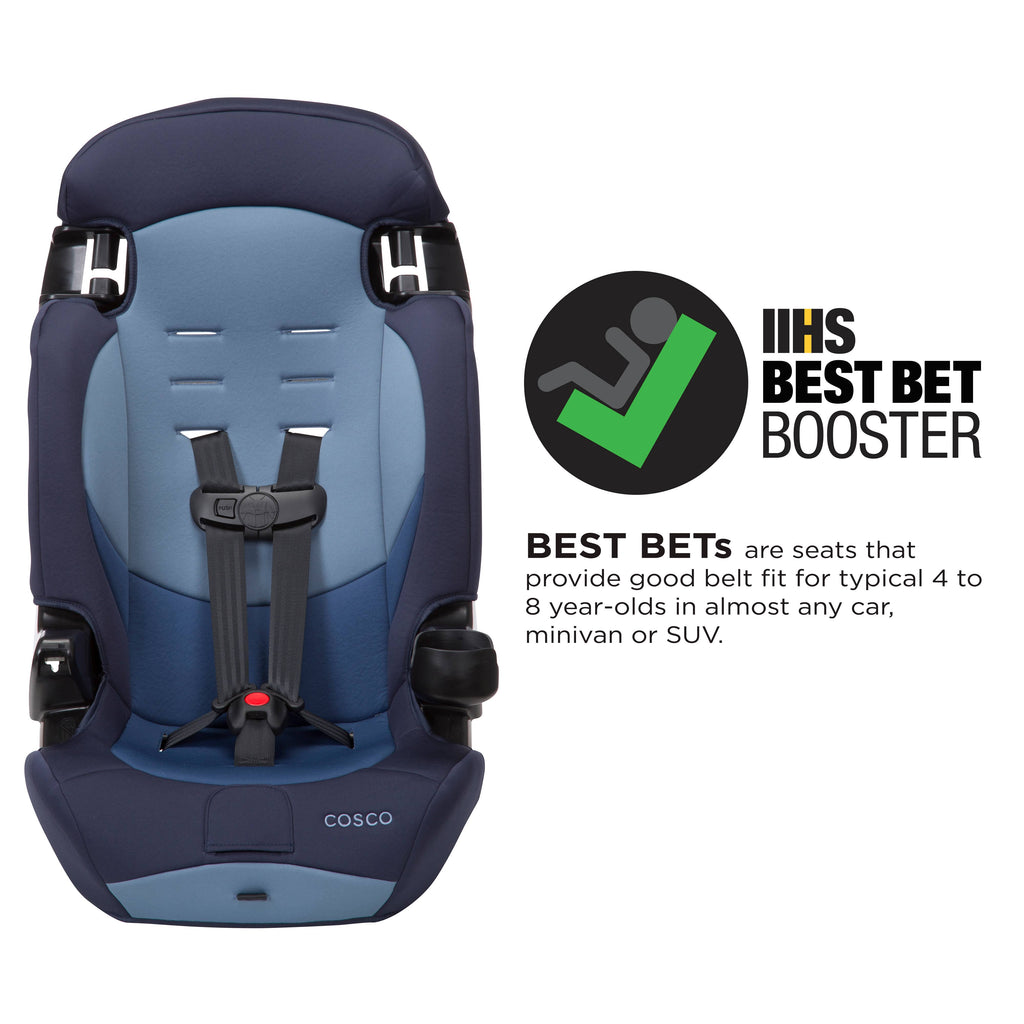 2 in 1 Booster Car Seat Sport Blue Q1534