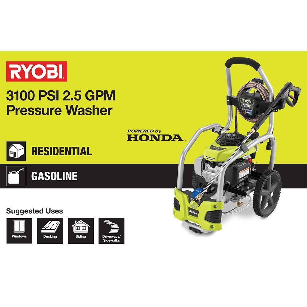 3100-PSI 2.5-GPM Gas Pressure Washer P66503