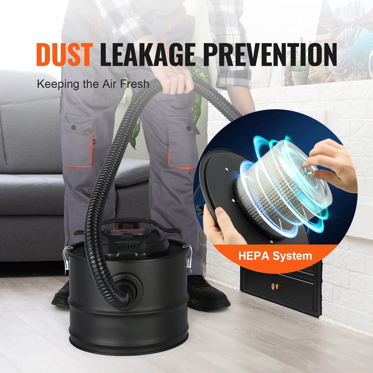 Ash Vacuum Cleaner 4 Gallon 1200W G88380