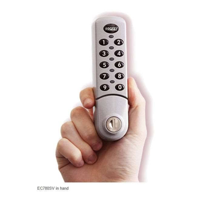White Digital Combination Electronic Cabinet Lock T9995