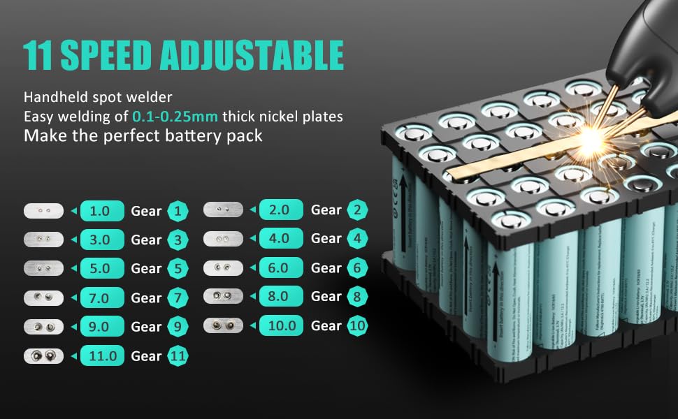 Portable Mini Spot Welder with LCD Screen Q5425