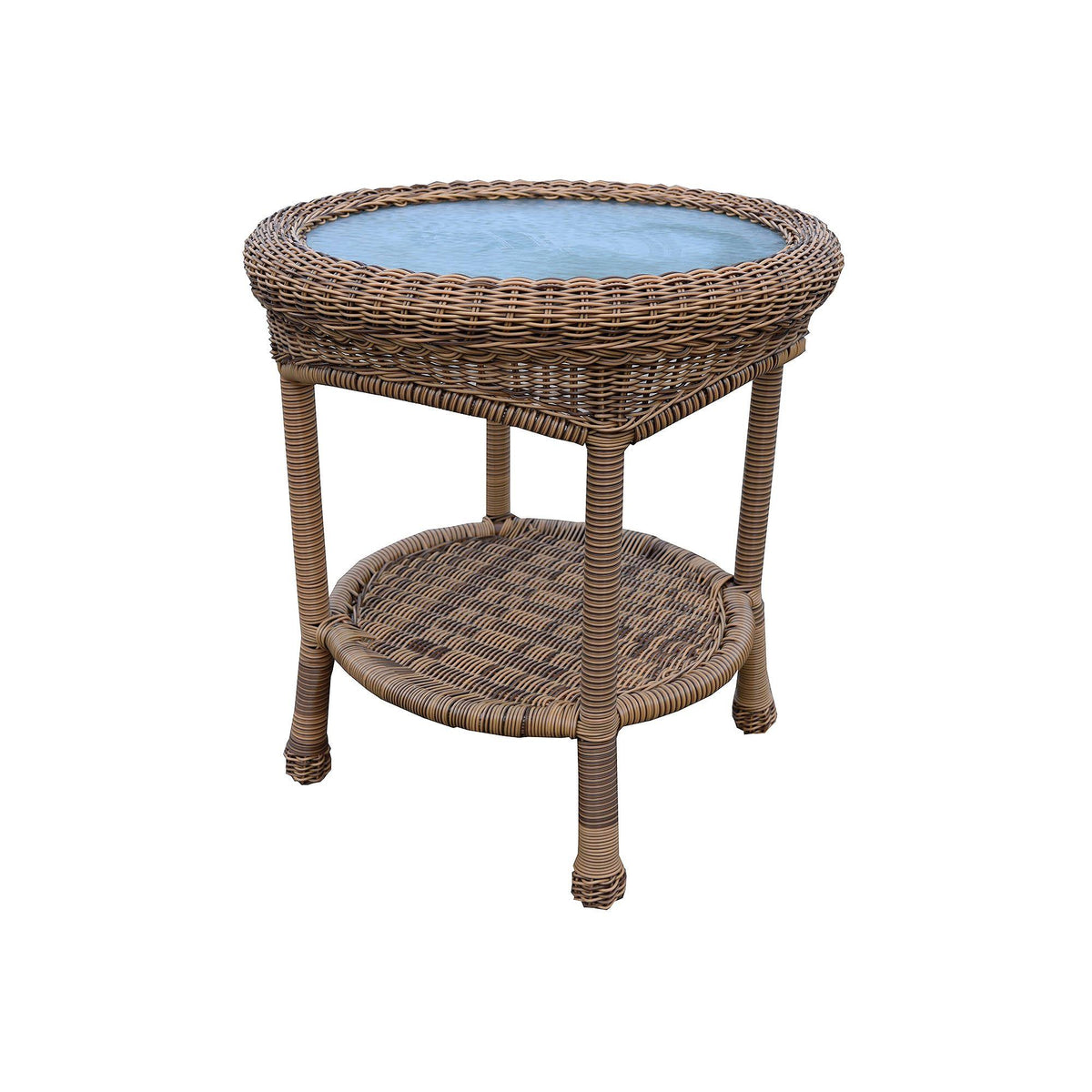 Resin Wicker End Table Z20006