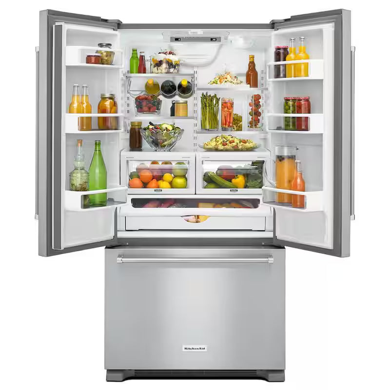 21.9 cu. ft. Black Stainless French Door Refrigerator S9957