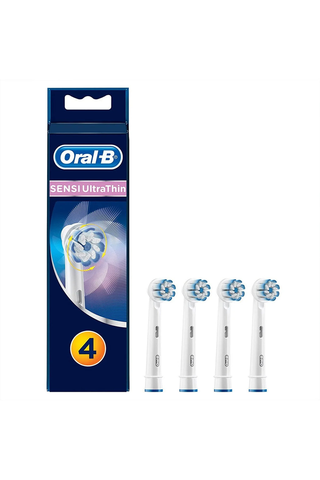 Toothbrush Heads Pack of 4 U381
