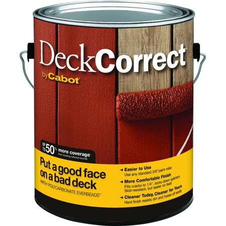 Deck Correct Coating Cabot Gallon (Case of 4) M730