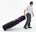 Black Pop Up Canopy Tent with Wheeled Roller Bag Q90335