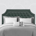 Green Twin Headboard V5823