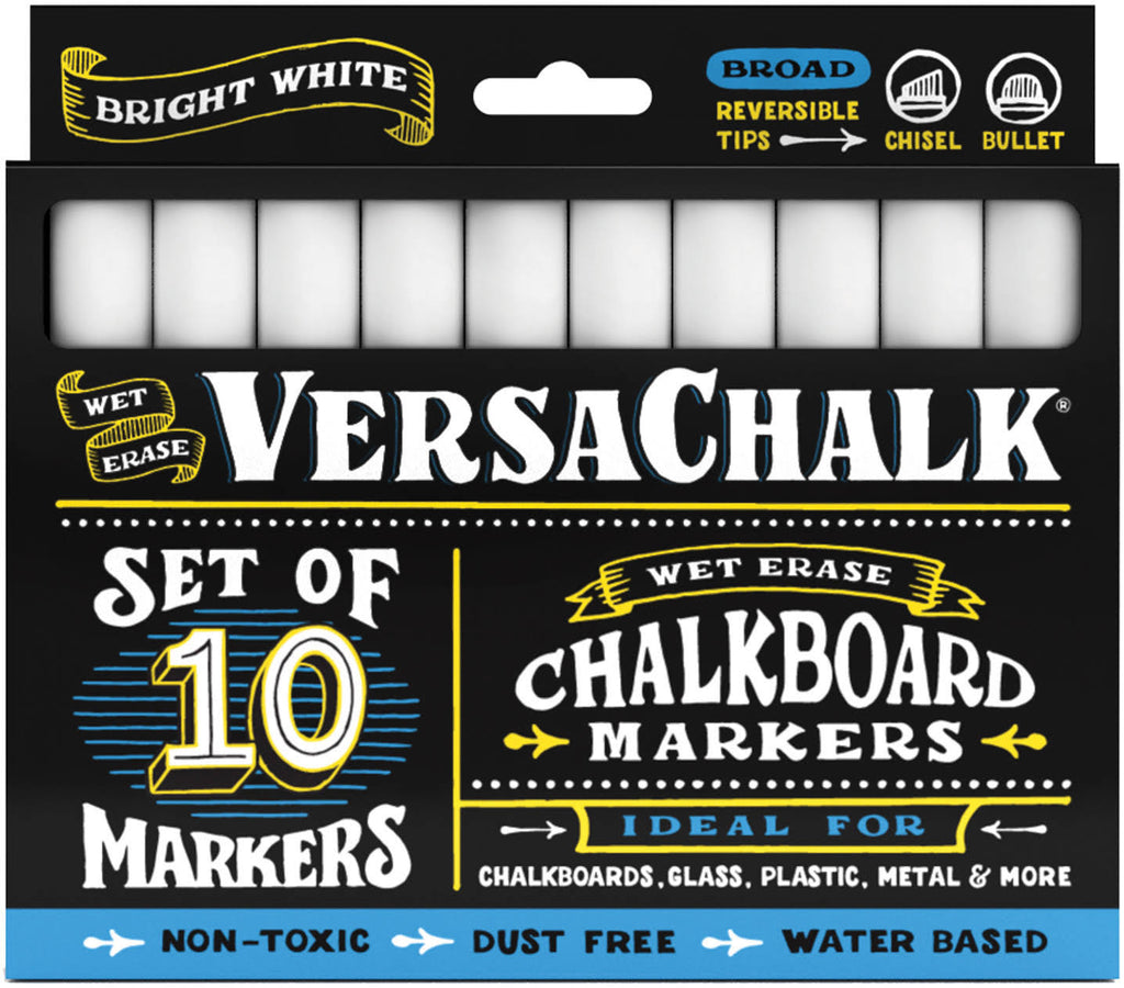 White Liquid Chalk Markers 10/PK P245471