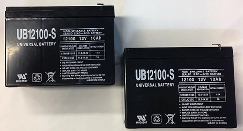 12V 10AH SLA Battery 2 Pack J534231
