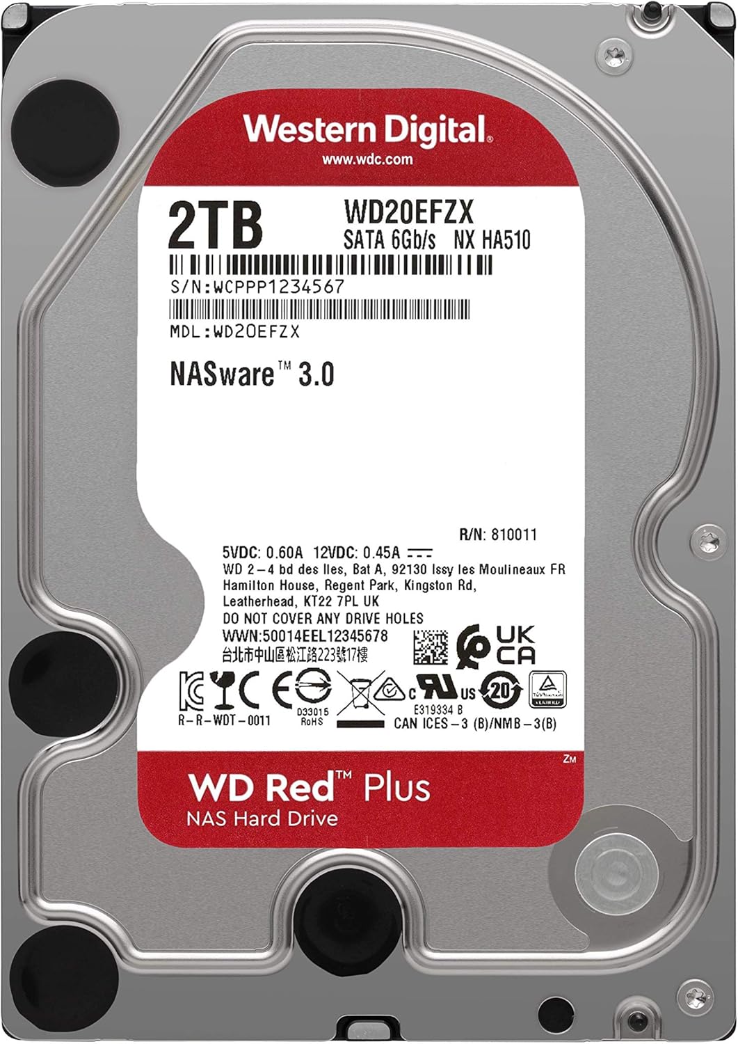 10TB NAS Internal Hard Drive HDD I683