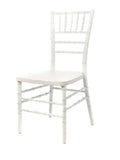 White Wood Chiavari Chair W267
