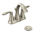 Oil-Rubbed Bronze Two-Handle Centerset Lavatory Faucet with Drain Assembly T229