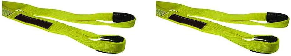 3 Inch x 10 Foot Tree Saver Strap with Cordura Reinforced Eyes, 2 Pack K6535