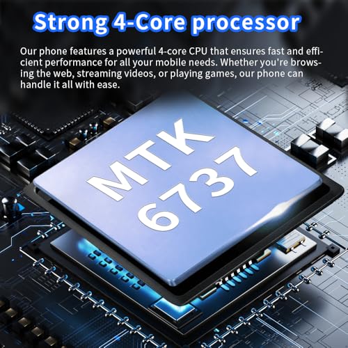 4.0 inch HD Display 3GB RAM 32GB ROM Dual SIM Android 10.0 Smartphone Black K18961