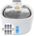 2.6L Automatic Stainless Steel Pet Water Dispenser with 6 Filters M921