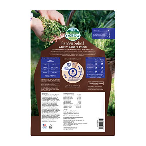 8 Pound Bag Adult Rabbit Food O3024