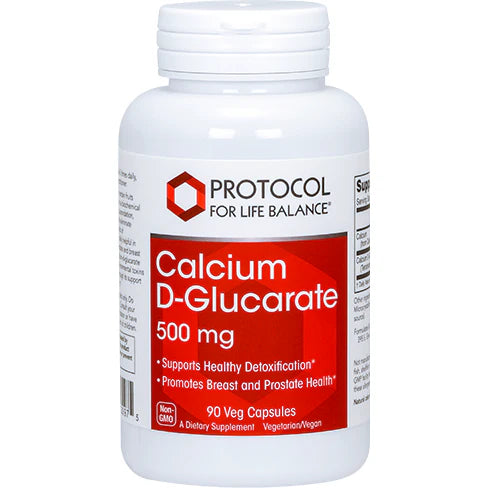 Calcium D-Glucarate 500 mg 90 vcaps W17186