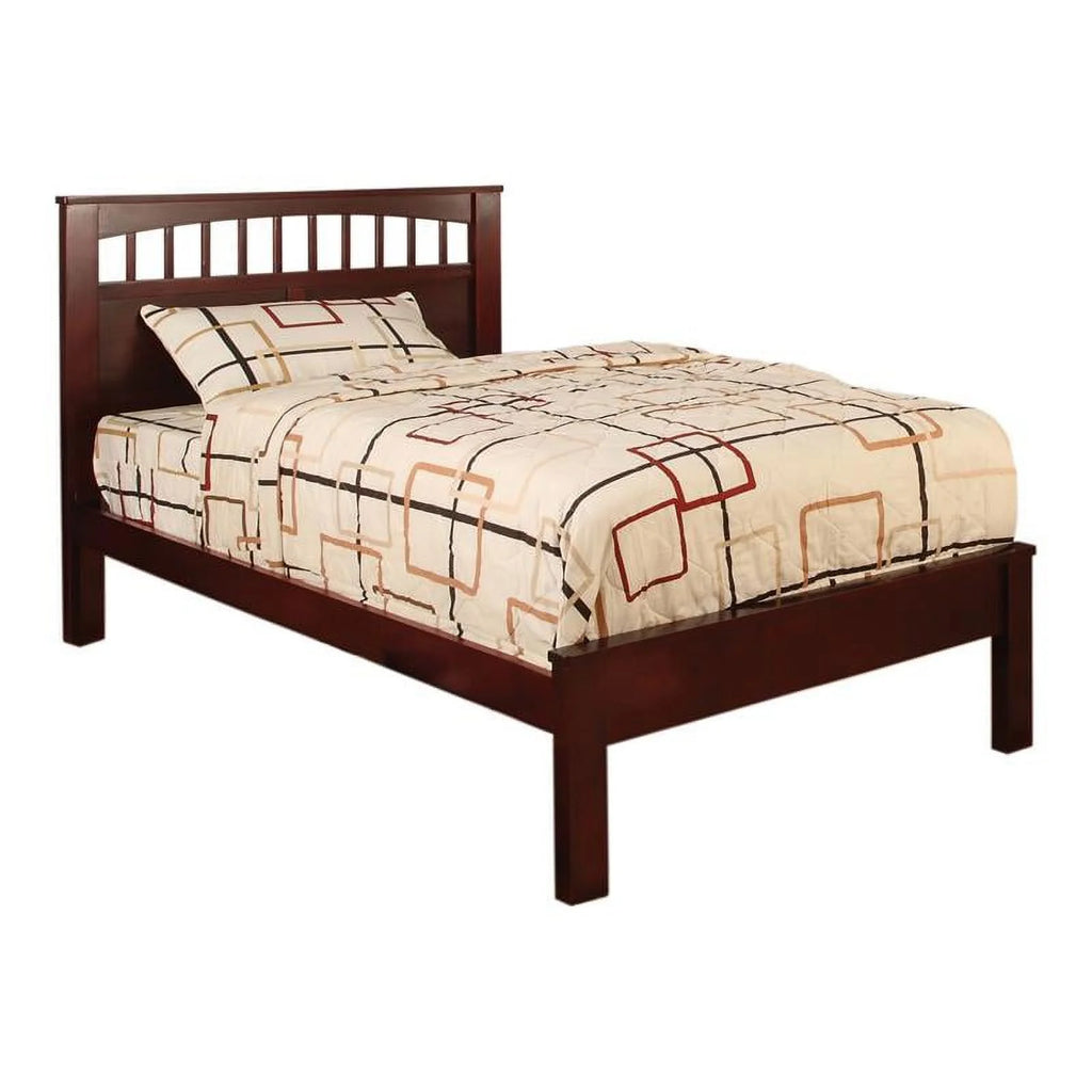 Cherry Wood Platform Twin Bed G73973