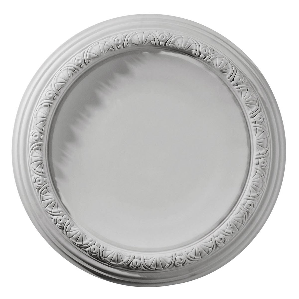 Carlsbad Ceiling Medallion, Hand-Painted Frost F845628