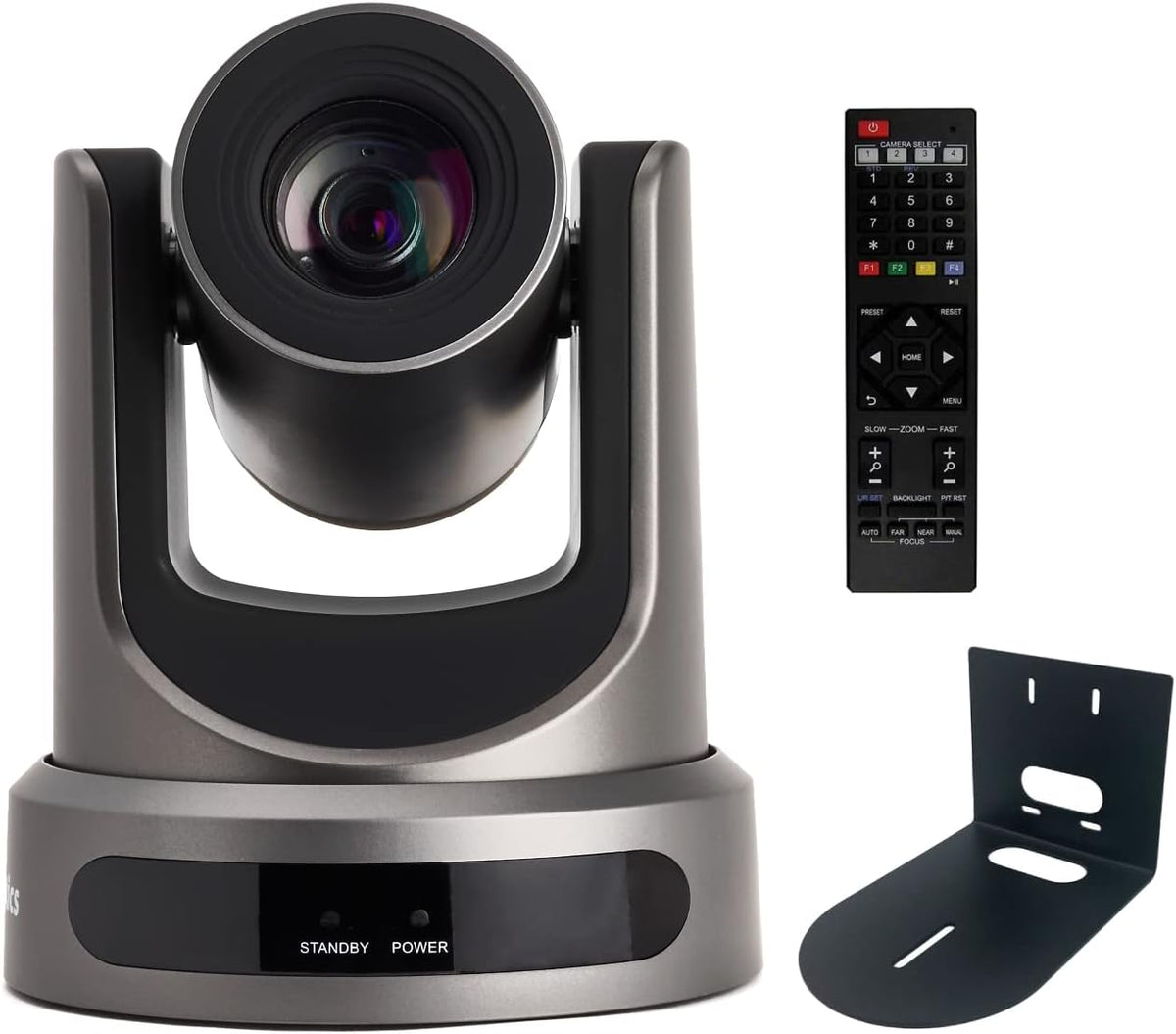 30X SDI 1080p Live Streaming Broadcast Camera White Wall Mount Bracket O775