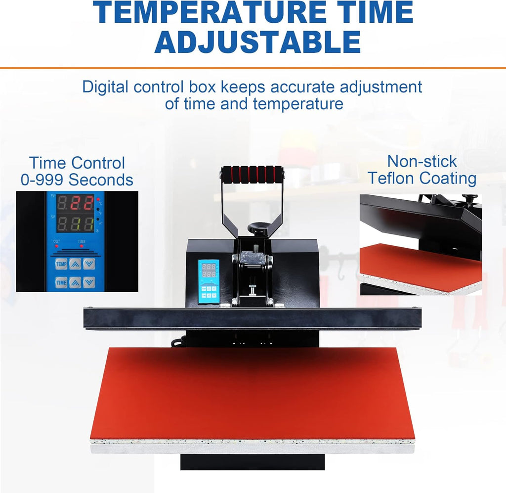 16x24" Clamshell Heat Press Machine O123709