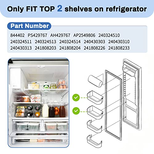 Refrigerator Door Bin Shelf Replacement S38481