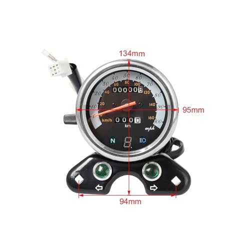 Digital Display Motorcycle Speedometer F851