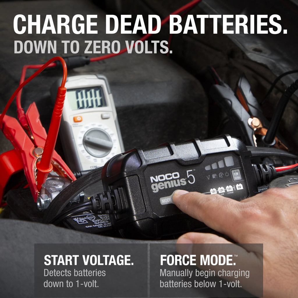 6V/12V 5A Smart Battery Charger and Maintainer Z1641